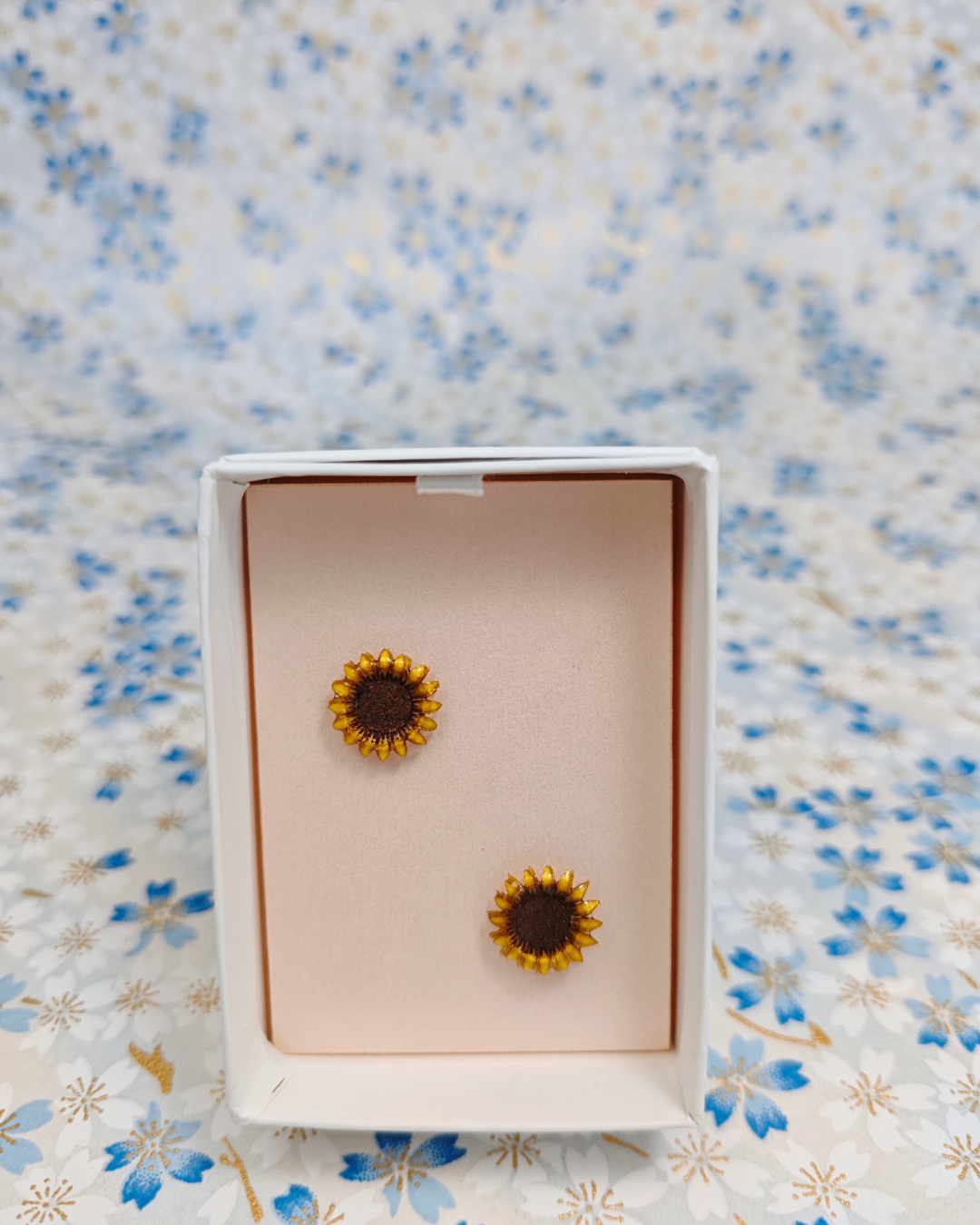 Broqueles girasol
