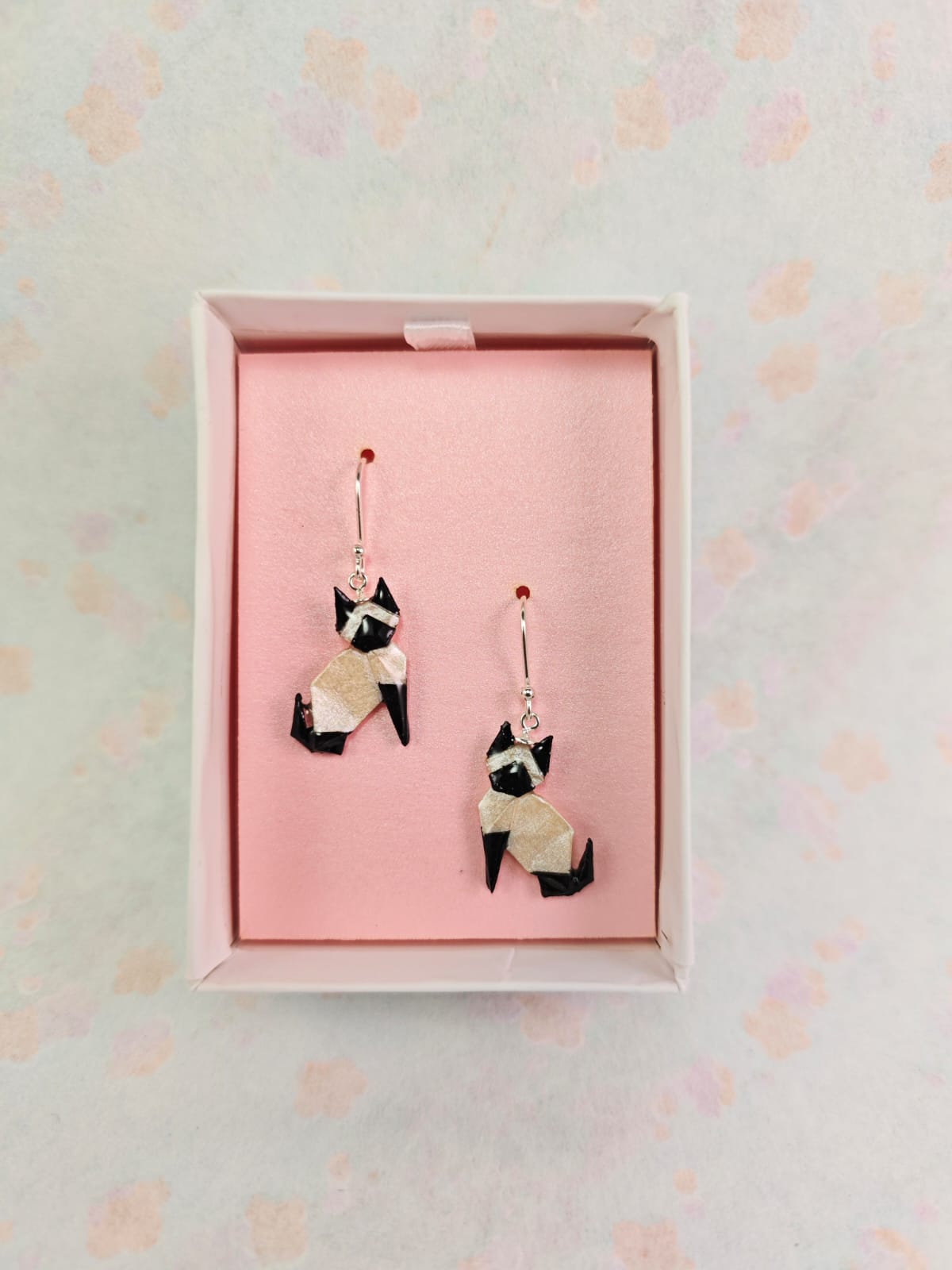 Aretes Gato Siamés