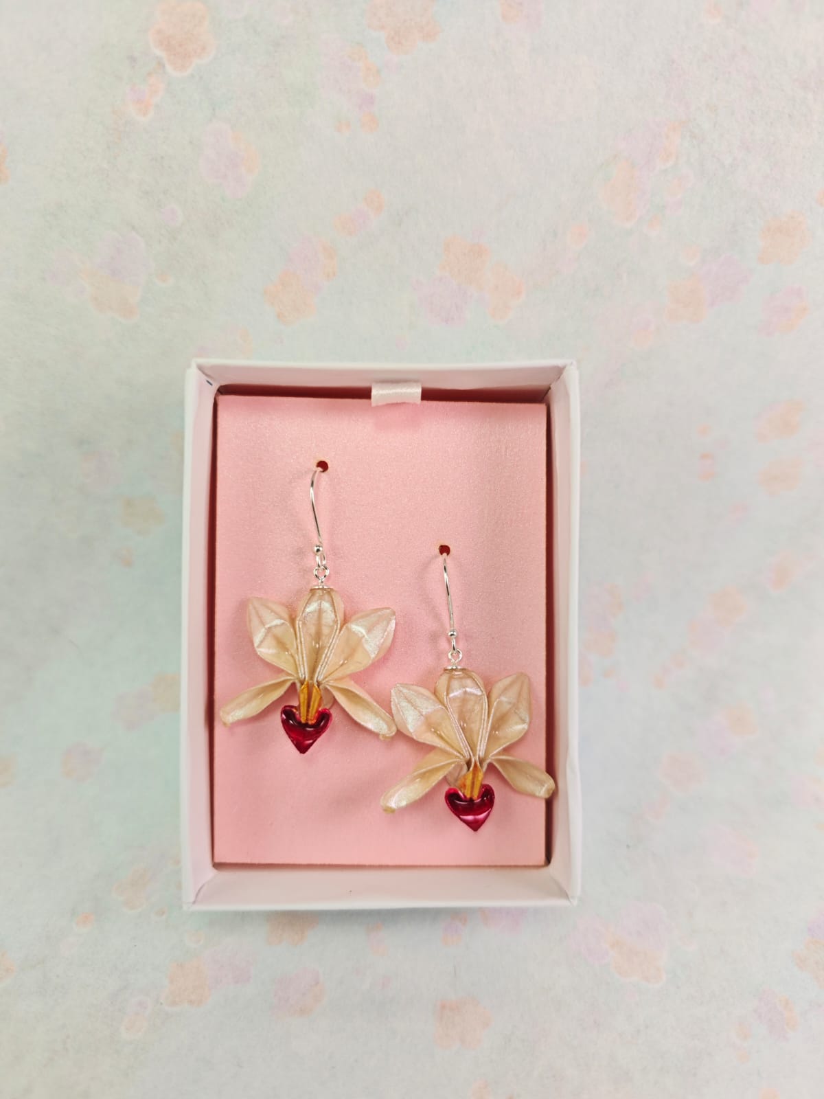 Aretes Orquídea