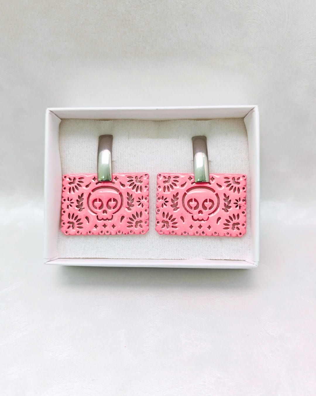 Aretes Papel picado
