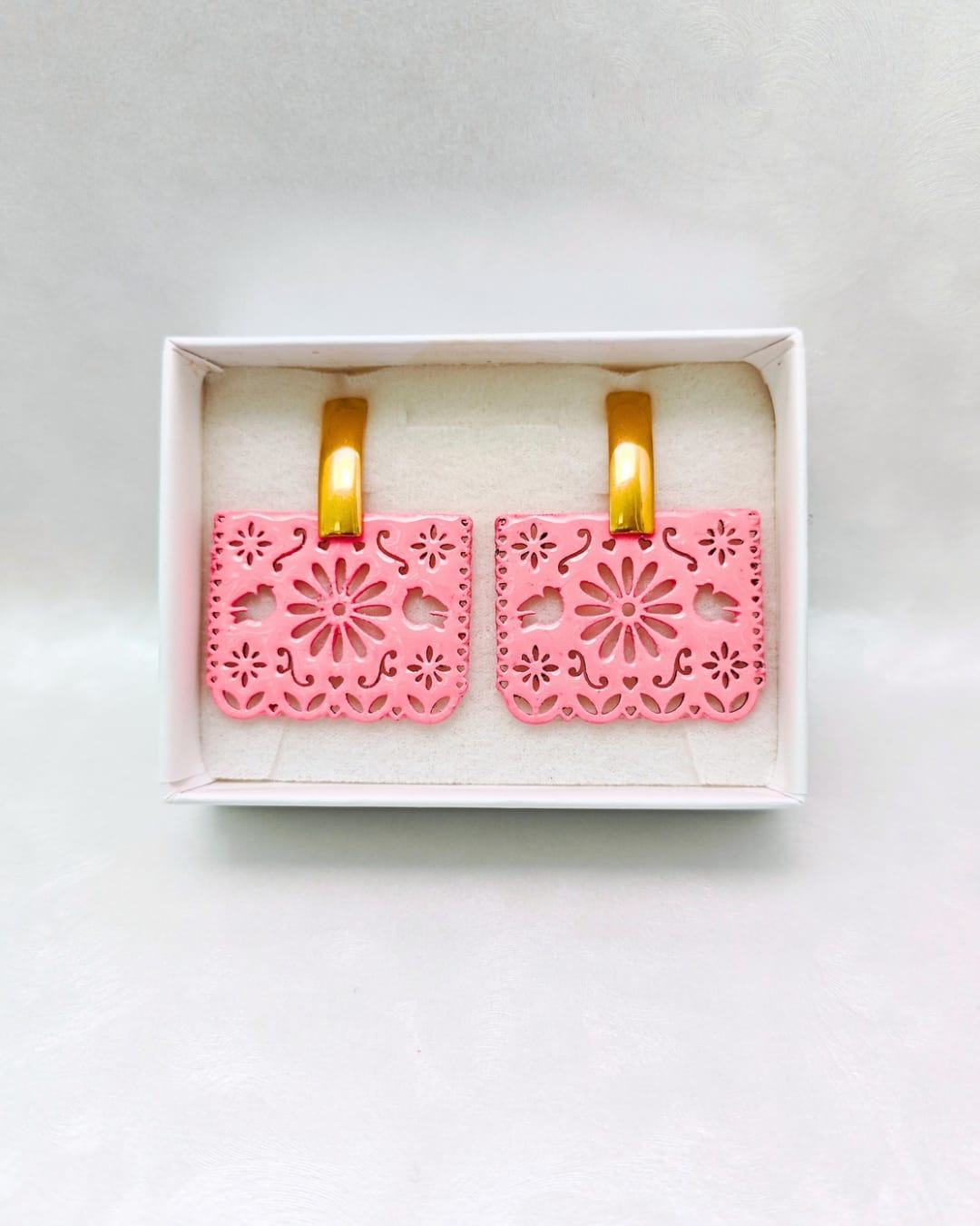 Aretes Papel picado