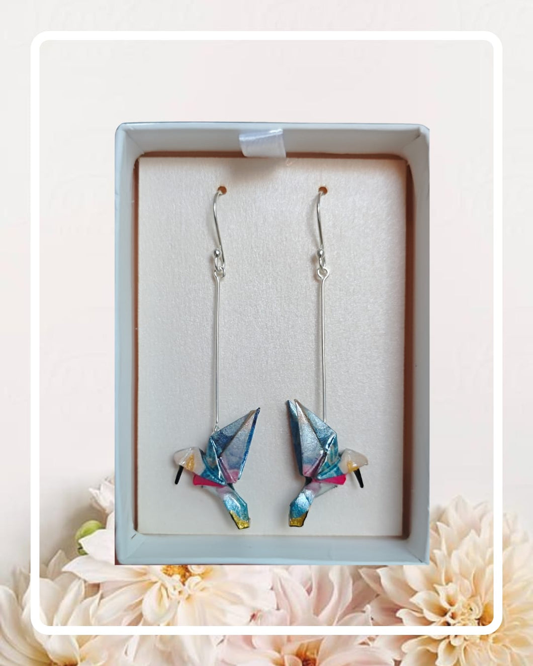 Pendientes colibrí