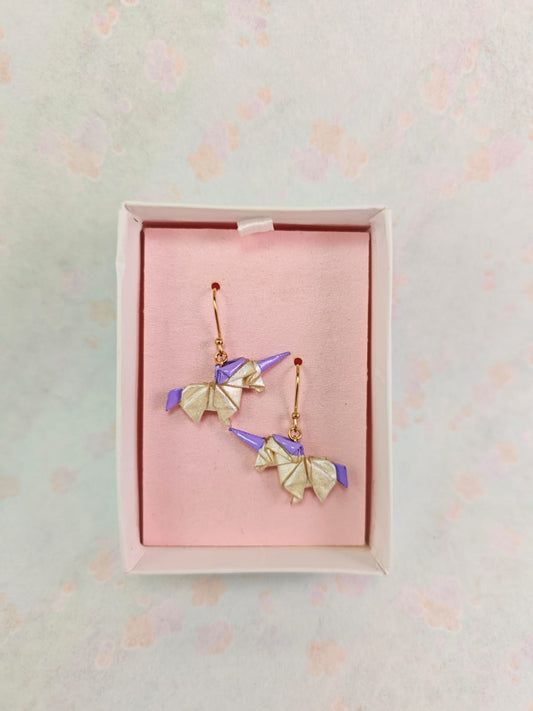 Aretes Unicornio