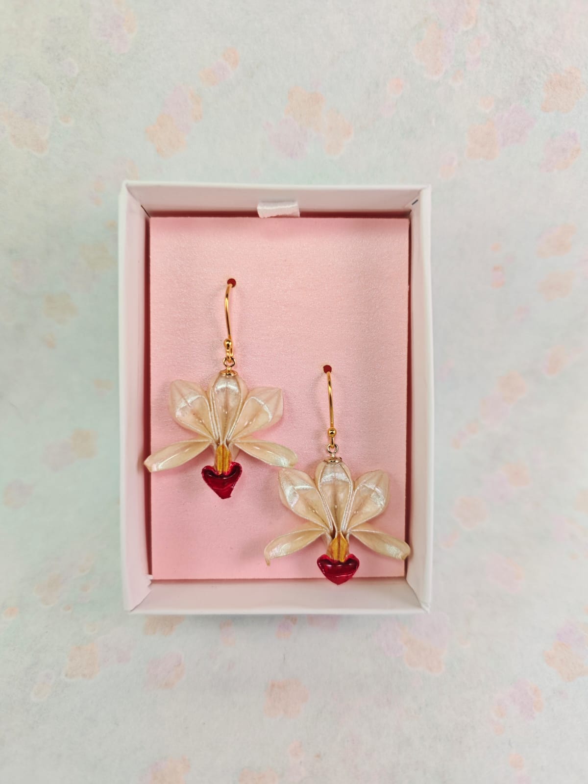 Aretes Orquídea