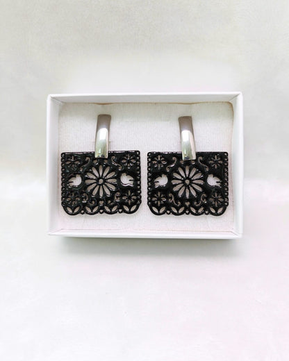 Aretes Papel picado