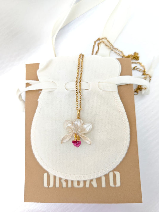 Collar Orquídea